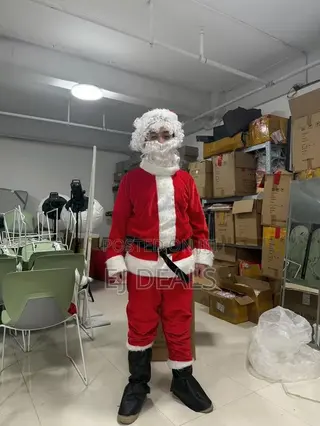 Santa Clasus Costume 7 Piece Set Large,XL