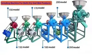 Grain, Dry Wet Milling Machine