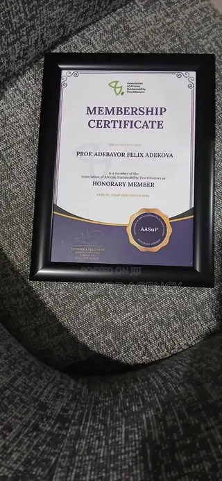 3d Varnish Certificates With Frame