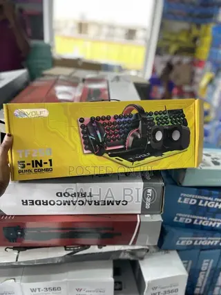 5 in 1 GAMING USB KEYBOARD