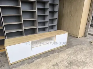 6ft TV Stand Laminated Foreign Wood