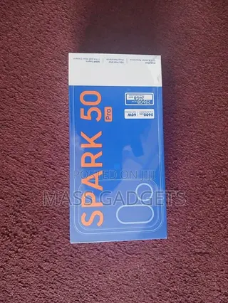 New Tecno Spark 50 Pro 256 GB Black