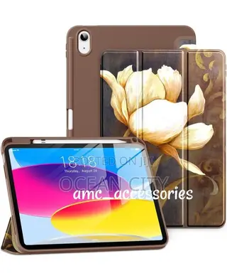 Floral Design iPad 10 Case / Pen Holder
