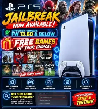 PS5 Jailbreak With 5 Games at Low Cost