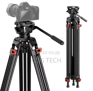 COMAN DF16LS Heavy Duty Video Tripod With Fluid Head