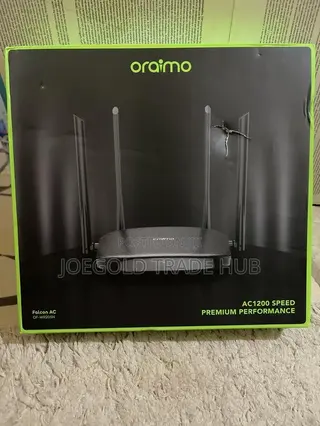Router(Oraimo AC Dual Band WiFi 5 Router | 2.4G + 5G)