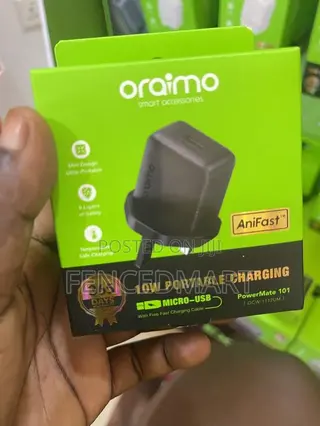 Oraimo 10W Micro-USB Fast Charger With Charging Cable – PowerMate 101