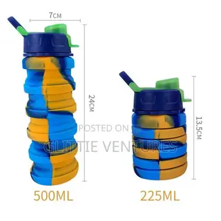 Foldable Silicon Water Bottles