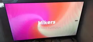 Barely Used 43" Frameless Android Smart Tv for Sale Brand: Hikers