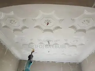 Br3fo) Ba P.O.P Ceiling And Deco