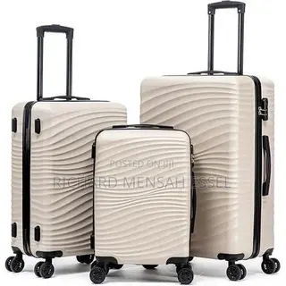 Size 28 3-Set Plastic Traveling Luggage