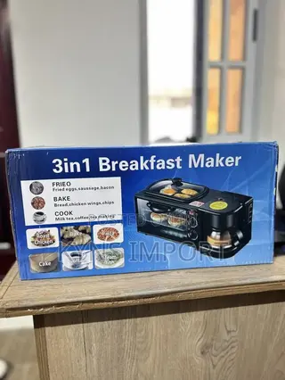 Multifunctional 3 in 1 Breakfast Maker