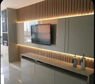Floating TV Stand With LED Lighting