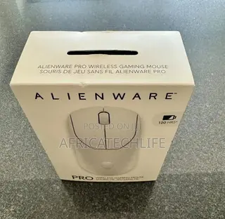 Alienware Pro 2.4ghz Wireless + Usb Gaming Mouse - Lunar Light