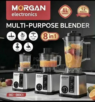 Morgan 8 in 1 Heavy Duty Commercial Blender