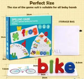 Spelling And Mathematics Game Set For Kids