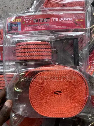 Heavy Duty Ratchet Tire Down Strap (Container Belt) Two Tongue