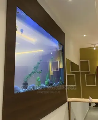 Wall Aquarium With Fishes