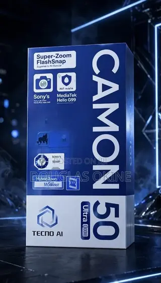 New Tecno Camon 50 Ultra 512 GB Black