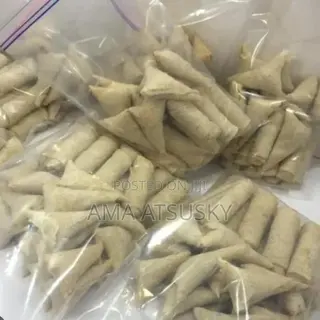 Frozen Spring Rolls and Samosa for Sale