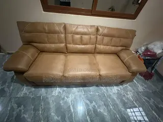 3-in-1 Pure Leather Sofa for Sale!
