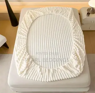 Super Comfy Soft Plush Fitted Flannel Sheet Bed Cover +2 Pillowcase