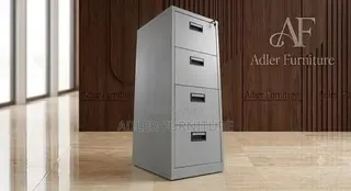 4-Drawer Vertical Steel Filing Cabinet