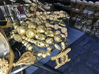 Gold Accessories With Kente for All Ages