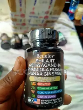 Shilajit Ashwagandha Rhodiola Rosea Panax Ginseng