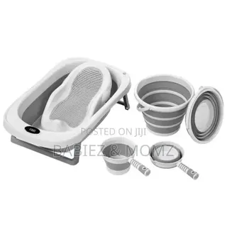 Foldable Baby Tub Set With Accessories