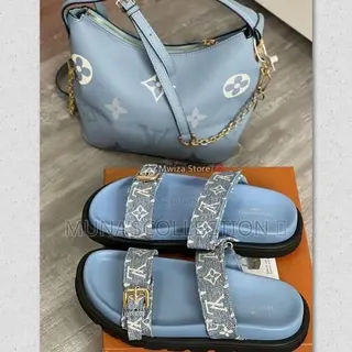 Ladies Designer Bag&slipper Combo
