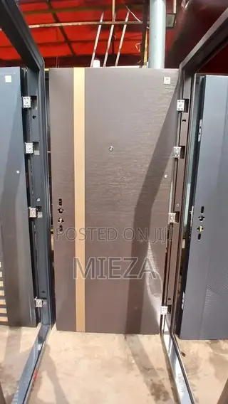 Heavy-Duty, Armored Anti-Theft Steel Security Door