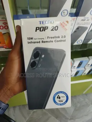 New Tecno Pop 20 64 GB Black