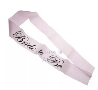 Bride to Be Sash