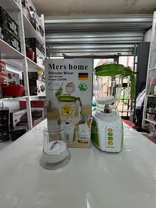 Mers Home Blender Mixer With Grinder MH-102 - 2200W 2-in-1