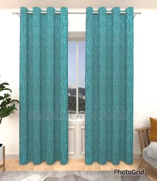 Quality Sunblock 2 in 1 Curtains (Available in Diff Colors