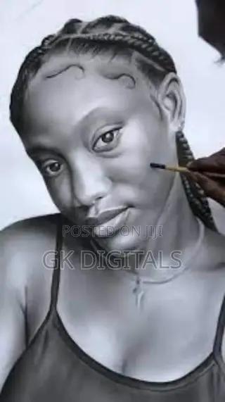 Artistic Pencil Portrait