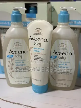 Aveeno Baby Shampoo and Lotion