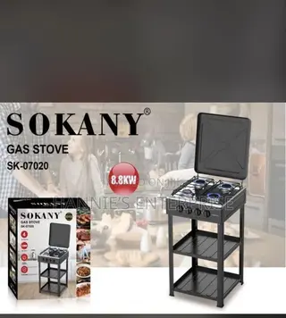 4 Gas Burner With Stand