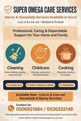 Househelp Needed for Employment
