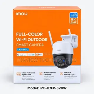 IMOU IPC-K7FP-5V0W Cruiser SC 5MP Outdoor Wi-Fi Pan Tilt Security.