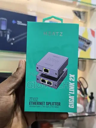 Heatz ZT102 2-Port Ethernet Splitter