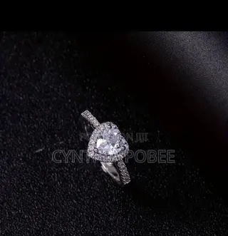 Silver Heart Shaped Promise Ring