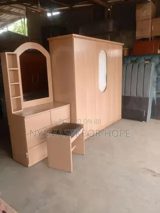 Three Doors Wardrobe and Mirrow for Sale