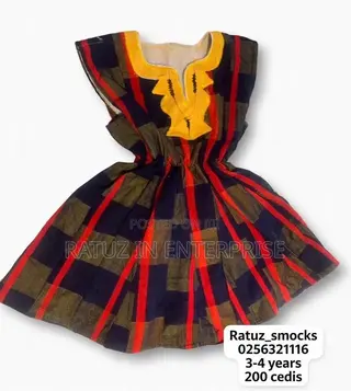 Children Smocks for Girls 3-4 Years