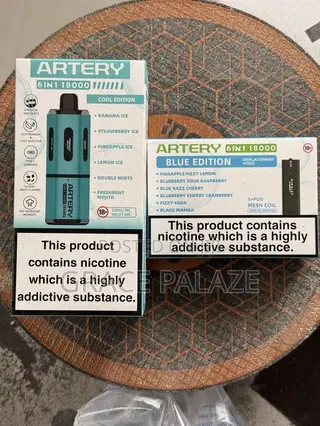 ARTERY 18000Puff Refillable Vape, 6 Flavor in One
