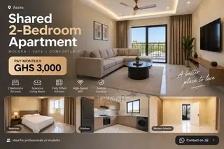 Furnished 2bdrm Apartment in Greater Accra for rent