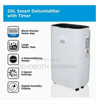BLACK+DECKER 20L Smart Dehumidifier