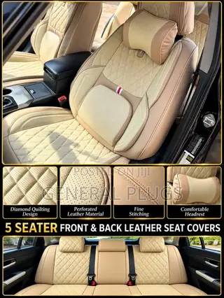 Enjoy Stylish Protection :Original Leather 5 Seater Car Seat Covers