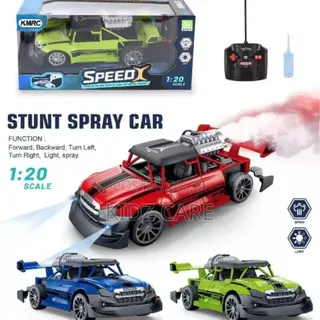 Stunt Spray Remote Car
